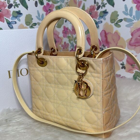 💯Authentic Lady Dior Canage Two-Way Handbag🍀 - Picture 17 of 17
